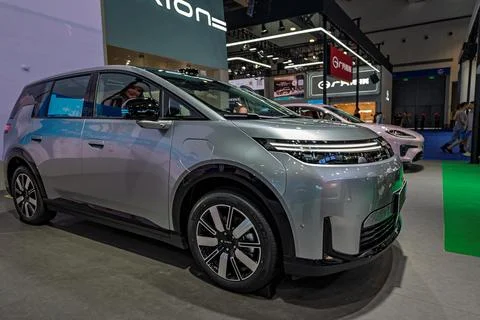 GAC HYPTEC Makes its Debut at the 23rd Changchun Auto Expo 스톡 사진