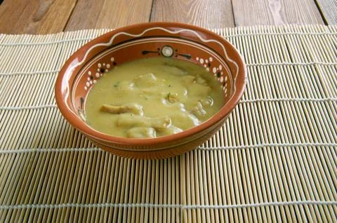 Gachas dish Spain Foto stock