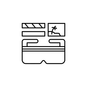 Gadget, augmented reality icon. Element of gadget icon Stock Illustration