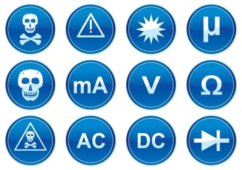 Gadget icons set. Stock Illustration