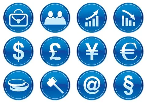 Gadget icons set. Stock Illustration