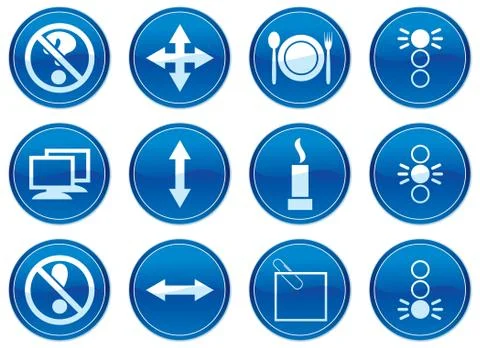 Gadget icons set. Stock Illustration