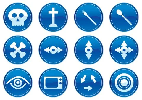 Gadget icons set. Stock Illustration