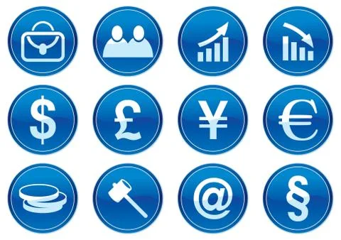 Gadget icons set. Stock Illustration