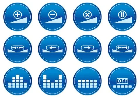 Gadget icons set. Stock Illustration