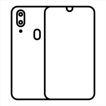 Gadget line icon vector illustration isolated on white background 스톡 일러스트