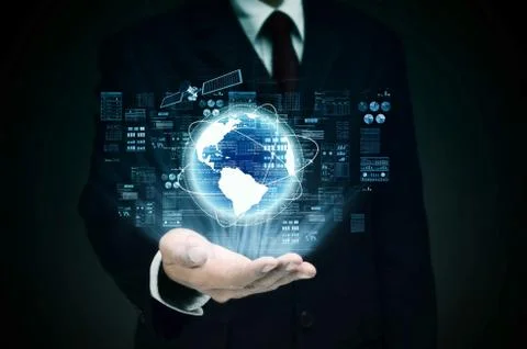 Gadget network Stock Photos