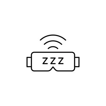 Gadget, sleep mask icon. Element of gadget icon Stock Illustration