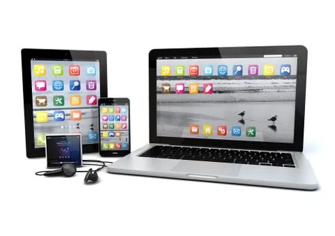 Gadgets Stock Illustration