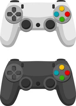 Gadgets for video games. Vector illustration on a white background. Stock Illustration