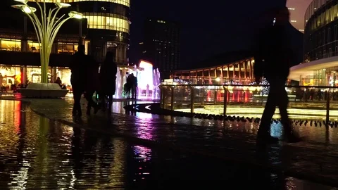 Gae Aulenti square Video stock 71550060