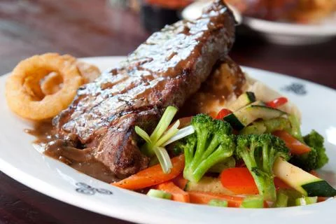 Gaelic steak Stock Photos