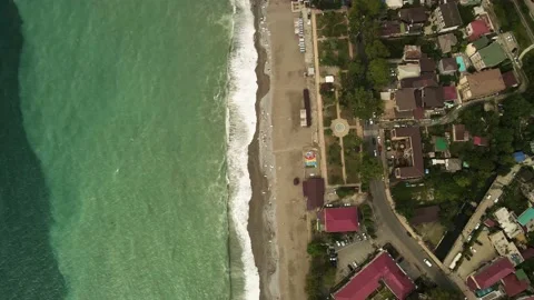 Gagra. video with drone Stock Footage 139500499