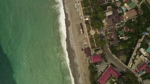 Gagra. video with drone Stock Footage 139540959