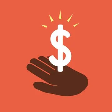 Gain money 스톡 일러스트