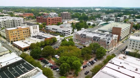 Gainesville Square - Day Clip 2 Video stock 251043604