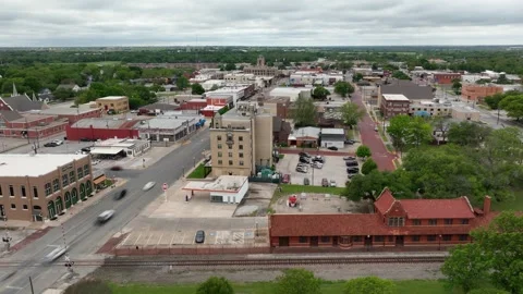 Gainesville Texas timelapse 库存影片 335911789