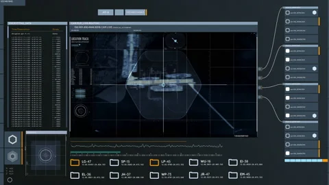 Gaining Access to the Live Radar Footage and Finding the Military Harbour Stock Footage 197343336
