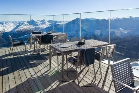 Gaislachkogl Mountain Stock Photos