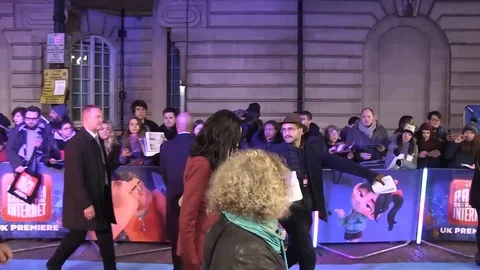 Gal Gadot attending Wreck-It Ralph 2: Ra... | Stock Video | Pond5