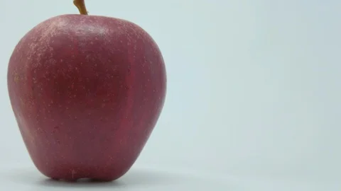 Gala Apple. One apple that’s  rotations. Stock Footage 119050735