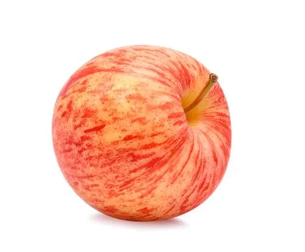 Gala apples isolate on white background Foto stock