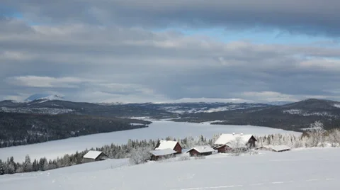 Gålå Lake Day Stock Footage 37447708