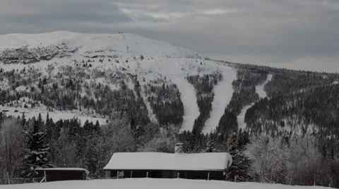 Gålå Pistes Stock Footage 37451200