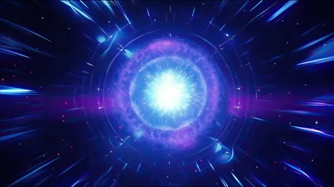 Galactic Core - Journey Through Space-Time 库存影片 264762163