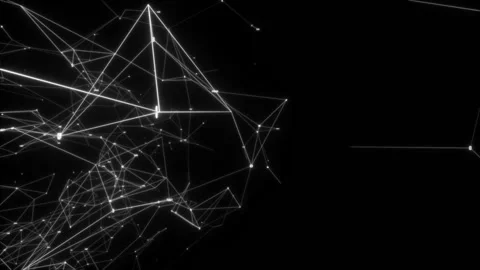 Galactic digital pipeline.Technology Interface - Computer Data Screen Display Stock Footage 97781352