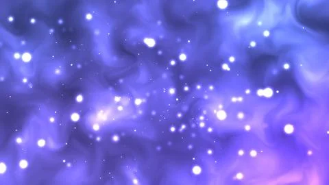 Galactic Dreamscape: A Mesmerizing Display of Cosmic Colors and Starry Part.. Stock Illustration