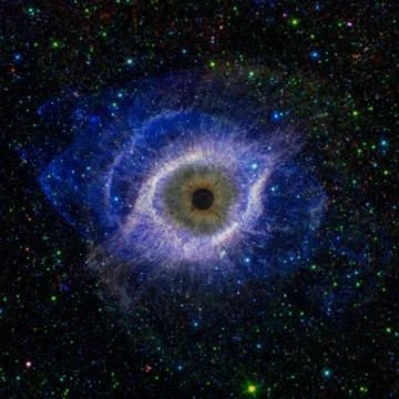 Galactic Eye Stock Illustration