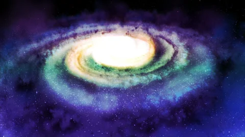 Galactic Fly Background 6 Stock Footage 38615083