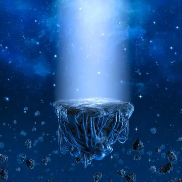 Galactic platform Stock-Illustration