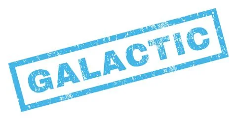 Galactic Rubber Stamp Stock Illustration