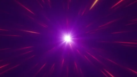 Galactic sci-fi star portal for traveling through time, a glowing incredible  Stock Footage 248349920