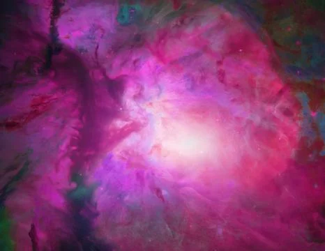 Galactic Space Stock-Illustration