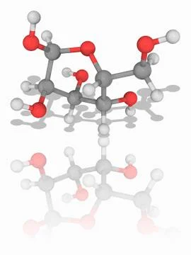 Galactose organic compound molecule Stock Illustration