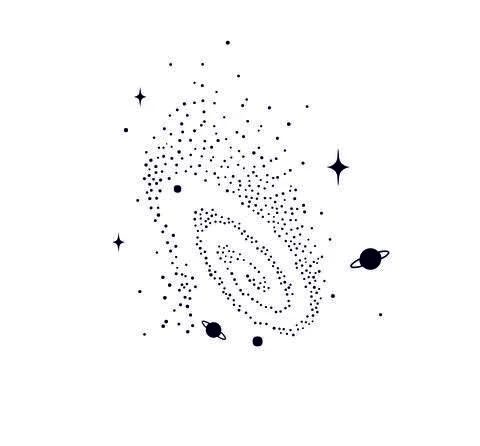 Galaktika Stock Illustration