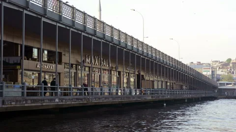 Galata bridge Stock Footage 63224152