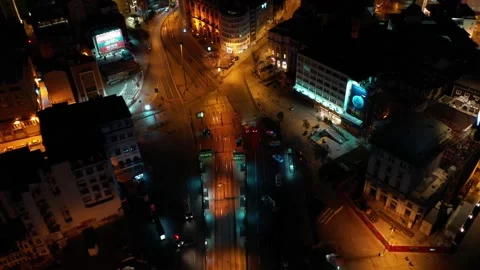 The galata bridge at night Video stock 147127485