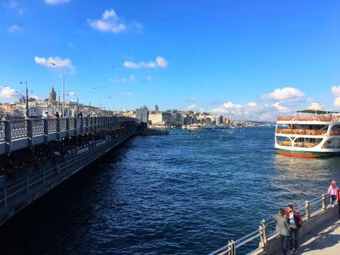 Galata Bridge Foto stock