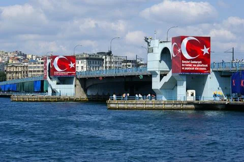 Galata Bridge Stock Photos