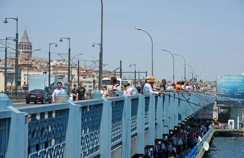 Galata Bridge Stock Photos
