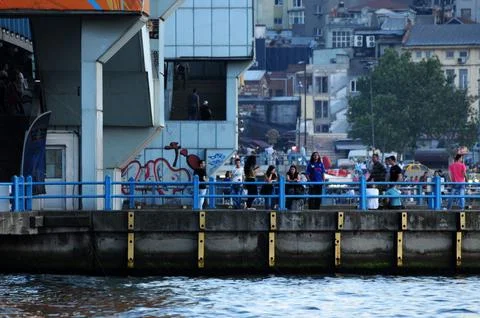 Galata Bridge Foto stock