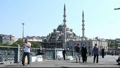 Galata köprüsü Stock Footage 11382308