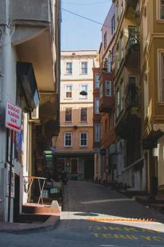 Galata streets Stock Photos