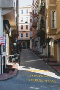 Galata streets Stock Photos