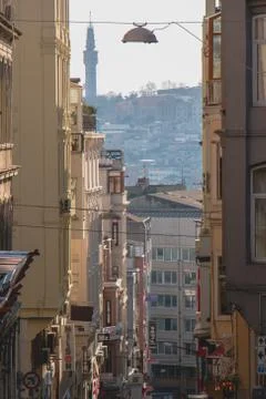 Galata streets Stock Photos