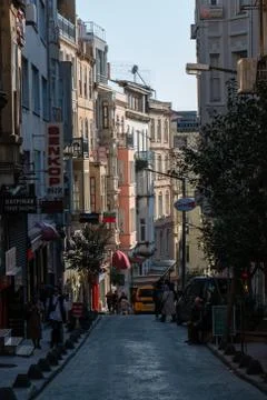 Galata streets Stock Photos